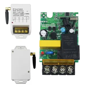 AC220V 1 CH 433MHz Pompe à eau universelle RF Mini contrôleur de relais sans fil Commutateur Télécommande