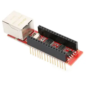 Nano V3 Ethernet Shield ENC28J60 Microchip HR911105A Ethernet Webserver Board Module for Arduino Nano 3.0