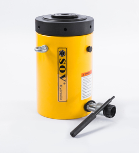 กระบอกไฮดรอลิก/แม่แรงไฮดรอลิก ENERPAC 600T แบบเดี่ยว รับน้ำหนักมาก พร้อมน็อตล็อค - Product Image 4