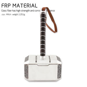 Vente en gros <span class=keywords><strong>de</strong></span> haute qualité en plastique <span class=keywords><strong>Thor</strong></span> Hammer décoration jouets modèle pour Cosplay - Product Image 2