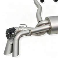 Échappement arrière de haute qualité en acier inoxydable SS304 pour Rolls-Royce Phantom 6.7T 2018-2023, optimise l'efficacité de l'échappement.