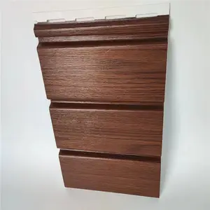 pvc soffit ceiling panel vinyl siding profile j trim wooden color