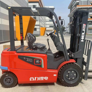 Mini elevador eléctrico de horquilla, batería de iones de litio, 3 toneladas, 2,5 T, mástil de 3,5 toneladas, ventilador de cabina de carretilla elevadora de 6 metros a la venta - Product Image 2