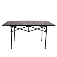 Table de plage pliante sac de transport Camp bateau voyage Portable Camping extérieur cuisine Table de pique-nique pour Camping