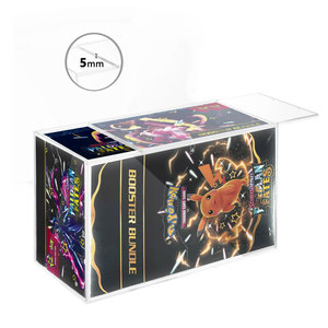 Espositore Magnetico Trasparente in Acrilico Personalizzato di Alta Gamma per Bundle Pokémon X10 - Vetrina Trasparente - Product Image 5