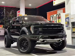 Kit carrosserie pour <span class=keywords><strong>FORD</strong></span> Ranger <span class=keywords><strong>Raptor</strong></span> 2012-2021 pour mise à niveau au style <span class=keywords><strong>F150</strong></span> <span class=keywords><strong>Raptor</strong></span> avec pare-chocs, calandre, phares LED, ailes T6 T7 T8 - Product Image 2