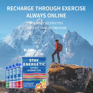 Tabletas Efervescentes de Electrolitos Deportivos, Impulso de Energía para Senderismo al Aire Libre, <span class=keywords><strong>Sabores</strong></span> Variados, Caja de 50g - Product Image 4