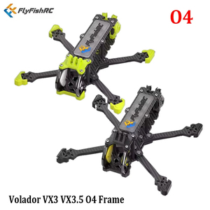 FlyFishRC Volador VX3 VX3.5 O4 FPV框架<span class=keywords><strong>3</strong></span>英寸<span class=keywords><strong>3</strong></span>.5英寸兼容DJI O4空气单元，适用于FPV RC自由式四轴飞行器套件 - Product Image 2