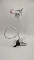 Support de téléphone universel en métal pour diffusion en direct, réglable en hauteur et en angle, pour bureau, support stable