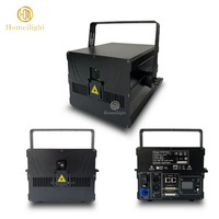 Laser d'animation professionnel RVB pleine couleur 5W/10W - Projecteur de faisceau pour effets de scène DJ, mariages, clubs et fêtes