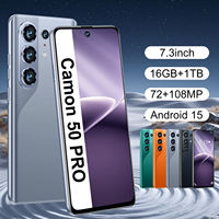 Smartphone Gaming Camon 50 Pro 5G Double SIM Écran HD 120Hz Appareil Photo 108MP Android 15
