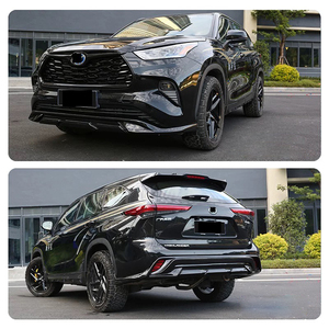 Divisor de alerón de barbilla de labio de parachoques trasero delantero compatible con <span class=keywords><strong>Toyota</strong></span> <span class=keywords><strong>Highlander</strong></span> <span class=keywords><strong>2022</strong></span> 2023 2024 - Product Image 4