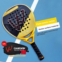 Nouvelle raquette de beach tennis transparente en carbone authentique Kewela modèle 5026 avec grip G2 et pad 26x27cm