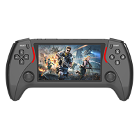 Console de jeu rétro portable Project X Pro, système Linux, plus de 20 émulateurs, carte 64G, 2000 jeux, émulateur portable, console d'arcade