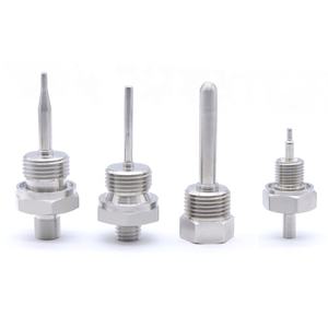 Kustom hex berulir thermocouple baja tahan karat thermowell pencelupan lengan logam pabrik suhu Lengan probe - Product Image 6