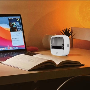 Mini không dây Sticker máy in BT nhãn nhiệt và mã vạch Máy in ảnh với giao diện USB trong kho - Product Image 3