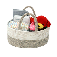 Organisateur de couches pour bébé Panier à couches de nouvelle couleur avec tresses Newborn Essentials