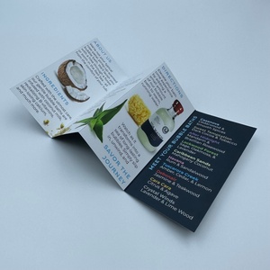 Impression de prospectus personnalisés en couleur pleine page, format A4, 200 g/m², pour salon de beauté, produits dentaires, gants, meubles - Product Image 1
