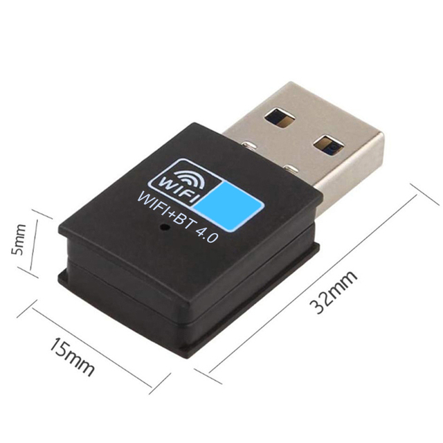 Internal 2.4G 150Mbps Wireless WiFi for 4.0 2-in-1 Network Adapter RT8723 Chipset USB 2.0 Interface for Win10 Computers