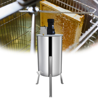 Beestar, venta al por mayor, máquina automática de procesamiento de miel de abeja con 2 marcos y Spinner de extracción, nueva condición, 1 año de garantía
