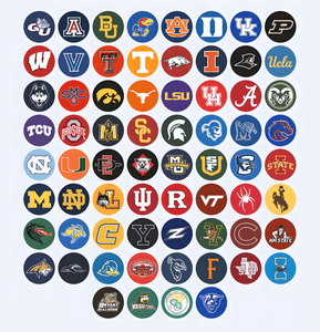 Custom College <strong>Patches</strong> American Sports NCAA Theme Embroidery <strong>Iron</strong> <strong>on</strong> University <strong>Patches</strong> for Cap - Product Image 5