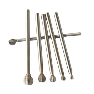 Tungsten Carbide Ball Cutter 10mm HRC60 Single Flute For Engraving <b>Machine</b> <b>Milling</b> Cutter - Product Image 1