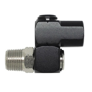 Adaptador Giratorio de Aluminio GATX G-132S-3 de 3/8" para Caudal de Aire de 0 a 0.75 M3/min. Adaptador giratorio de aluminio y acero G-132S-3 de 3/8 pulgadas - Product Image 1