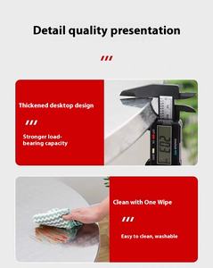 Nhiệm Vụ Nặng Nề Thép Không Gỉ Có Thể Tháo Rời Bảng Đóng Mở Chân Bàn Ăn Cho Khách Sạn Trong Nhà Ngoài Trời Tiệc Cưới Tổ Chức Sự Kiện Sử Dụng - Product Image 4