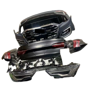18-23 cho AUDI A6L C7 C8 Coupe thể thao sửa đổi cơ thể <span class=keywords><strong>Kit</strong></span> phía trước phía sau Bumper đèn sương mù đèn pha mui xe nâng cấp không phá hủy sử dụng - Product Image 2
