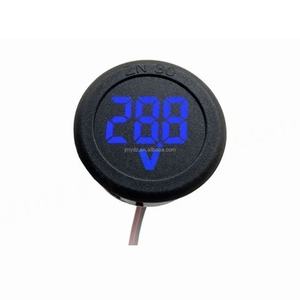 Voltmètre numérique DC 4-100V avec affichage LED circulaire, protection contre l'inversion de polarité - Product Image 4