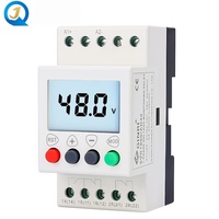 Relais de protection contre les surtensions et les sous-tensions miniature haute puissance SVR1000/AD48, écran LCD scellé, monophasé AC/DC 24-48V