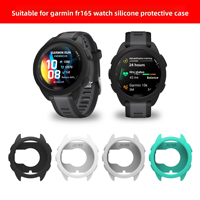 Étui de protection souple en silicone pour montre connectée Garmin Forerunner 165