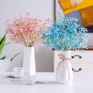 Bouquet de fleurs artificielles Timo, gypsophile séché, accessoires de mariage en plein air, décoration intérieure - Product Image 3