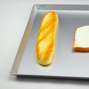 Ustensiles de cuisson de haute qualité, plaque en aluminium 40x60cm, plaque à pâtisserie plate, plaques à pâtisserie pour four, plats et casseroles à pâtisserie - Product Image 3