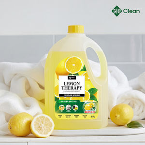 [GIOCLEAN] Lemon Therapy 2.5L Detergente Natural para Ropa y Flor de Limón, Cuidado Suave de Larga Duración, Seguro para la Familia, Fórmula Potente, Limpieza Profunda - Product Image 1