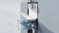 Nouvel Arrivage – Toilette Intelligente Murale Blanche 220V avec Siège Chauffant, Lumière Ambiante et Réservoir Flottant Intelligent
