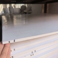 Plaque en PTFE solide résistante à la corrosion industrielle, aux solvants à basse température et autolubrifiante pour raffinerie de pétrole, épaisseur 3 mm
