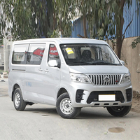 2023 Changan Ruixing M60 Minivan utilisé sièges en tissu manuels à 5 vitesses direction gauche gaz/essence carburant Mini passager Van Cargo camion