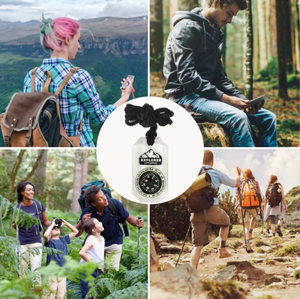 Brújula Pequeña de Acrílico Personalizada, Regalo para Niños, Precio Bajo, Cordón Duradero, Brújula de 30 mm, Joyería Impermeable para Campamento y Escalada - Product Image 3