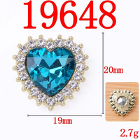 Breloques Bling de Luxe pour Décoration de Chaussures et Étuis – Ornements Scintillants à Dos Plat