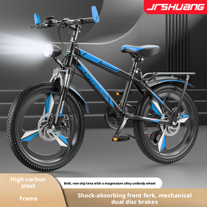 Vélo de montagne pour adultes, vélo pour enfants de 18, <span class=keywords><strong>20</strong></span> et 22 <span class=keywords><strong>pouces</strong></span>, 6 à 12 ans, vélo à vitesses pour garçons et filles, vélo pour collégiens - Product Image 1