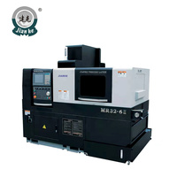 Machine de tournage CNC de type suisse à tête coulissante multi-outils pour usinage CNC de l'acier