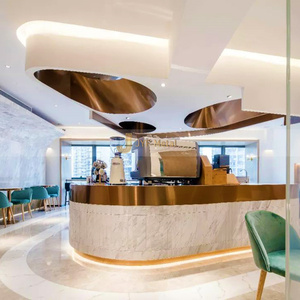 Panneaux muraux et de plafond en acier inoxydable V66 JYF 304 pour hôtels, norme ASTM, service de découpe - Product Image 2