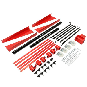 Autoerizo Support de peinture automobile réglable pour pare-chocs, portières, capots, panneaux de garde-boue et support central type arbre - Product Image 3