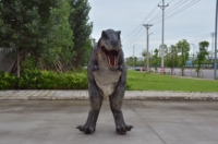 Modèle de dinosaure animatronique, costume de dinosaure personnalisé, simulation réaliste populaire, costume électronique animatronique