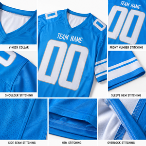 เสื้อฟุตบอลอเมริกันยูนิเซ็กซ์ ปี 2026 ไซส์ใหญ่ แขนสั้น พิมพ์ลาย 3 มิติ ด้วยเทคนิค Heat-Transfer ผลิตจากโพลีเอสเตอร์ 100% สินค้าใหม่ ขายดี - Product Image 6