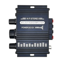Amplificateur de puissance audio 2*50W 20W ~ 200W Bass Treble Equalizer HiFi car home cinéma Class D Digital Mini Music AMP pcb assembly