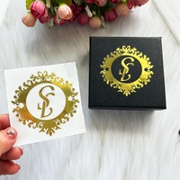 Autocollant de transfert UV pour impression personnalisée à usage multiple Autocollants métalliques de logo découpés à l'emporte-pièce Autocollants métalliques de logo 3D imperméables pour l'emballage