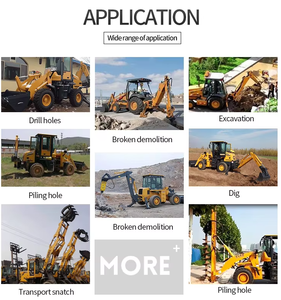 Hengwang HW10-20 Mini Terna 4x4 a Trazione Integrale CE Multifunzionale 2in1 per Edilizia e Agricoltura - Product Image 4