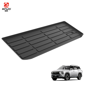 แผ่นรองพื้นท้ายรถยนต์แบบลึก ผลิตจากโพลิเมอร์ สำหรับรถยนต์มิตซูบิชิ เดสติเนเตอร์ ปี 2025 2026- รุ่น พร้อมโลโก้ - Product Image 2